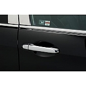 Putco Exterior Door Handle Cover - Silver ABS Plastic Chrome Plated - 402045