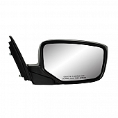 K-Source Exterior Mirror Electric OEM Black Single - 63613H