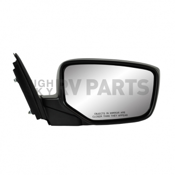 K-Source Exterior Mirror Electric OEM Black Single - 63613H