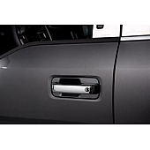 Putco Exterior Door Handle Cover - Silver ABS Plastic Chrome Plated - 403016