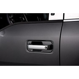 Putco Exterior Door Handle Cover - Silver ABS Plastic Chrome Plated - 403016