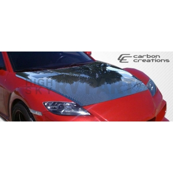 Extreme Dimensions Hood - Gloss Carbon Fiber Black - 104737-1