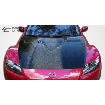 Extreme Dimensions Hood - Gloss Carbon Fiber Black - 104737-3