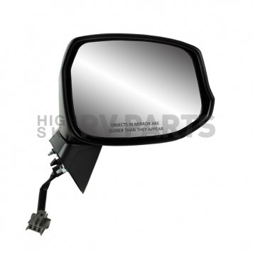 K-Source Exterior Mirror Electric OEM Black Single - 63619H