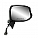 K-Source Exterior Mirror Electric OEM Black Single - 63619H
