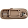 Help! By Dorman Interior Door Handle - Lever Plastic Beige Single - 82237