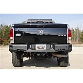 Fab Fours Bumper Premium 1-Piece Design Steel Black - DR09W29521