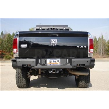 Fab Fours Bumper Premium 1-Piece Design Steel Black - DR09W29521