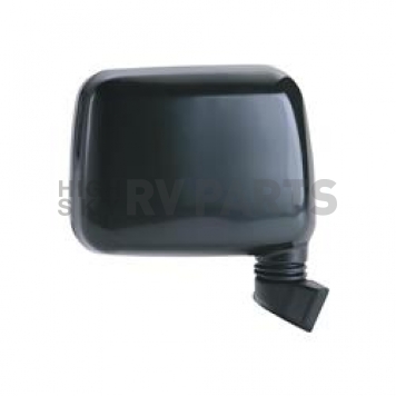 K-Source Exterior Mirror Manual OEM Black Single - 64003I