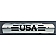 All Sales Center High Mount Stop Light Cover - Silver Polished USA Aluminum - 42400P