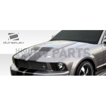 Extreme Dimensions Hood - Primered Fiberglass Black - 104770-1