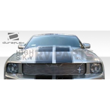 Extreme Dimensions Hood - Primered Fiberglass Black - 104770-5