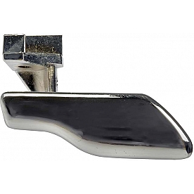 Help! By Dorman Interior Door Handle - Paddle Plastic Silver Single - 79067