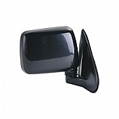 K-Source Exterior Mirror Manual OEM Black Single - 64007I