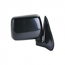 K-Source Exterior Mirror Manual OEM Black Single - 64007I