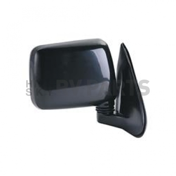 K-Source Exterior Mirror Manual OEM Black Single - 64007I