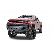 Fab Fours Bumper Vengeance 1-Piece Design Steel Natural - FR19D4851B