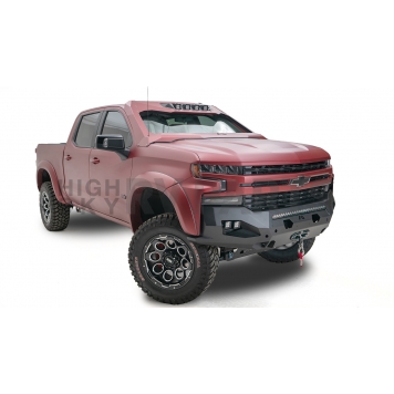 Fab Fours Bumper Vengeance 1-Piece Design Steel Natural - FR19D4851B-1