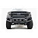 Fab Fours Bumper Vengeance 1-Piece Design Steel Black - FF18X4552B