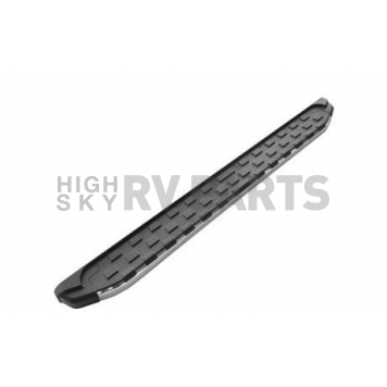 Romik USA Running Board Silver Aluminum Stationary - 51818418-1