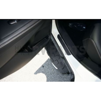 Romik USA Running Board Silver Aluminum Stationary - 51818418-2
