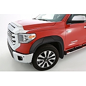 Bushwacker Fender Flare - Black Dura-Flex 2000 ABS Smooth Plastic Matte Set Of 4 - 3092302