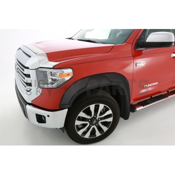 Bushwacker Fender Flare - Black Dura-Flex 2000 ABS Smooth Plastic Matte Set Of 4 - 3092302