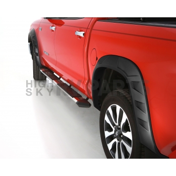 Bushwacker Fender Flare - Black Dura-Flex 2000 ABS Smooth Plastic Matte Set Of 4 - 3092302-1