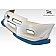 Extreme Dimensions Air Dam Front Lip Fiberglass Reinforced Plastics Primered Black - 102225