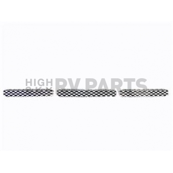 Street Scene Bumper Grille Insert Mesh Satin Silver Aluminum - 95077842