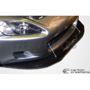 Extreme Dimensions Air Dam Front Lip Carbon Fiber Gloss UV Coated Clear - 102899-4