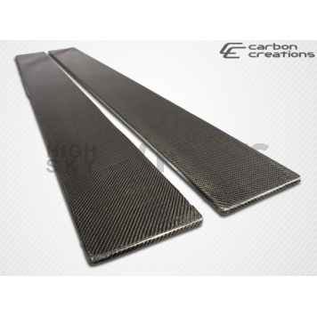 Extreme Dimensions Air Dam Side Skirt Carbon Fiber Gloss UV Coated Clear - 102901-4