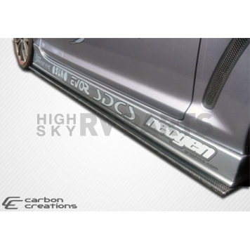 Extreme Dimensions Air Dam Side Skirt Carbon Fiber Gloss UV Coated Clear - 102901-5