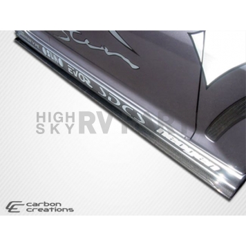 Extreme Dimensions Air Dam Side Skirt Carbon Fiber Gloss UV Coated Clear - 102901-6