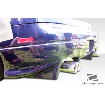 Extreme Dimensions Air Dam Rear Lip Fiberglass Reinforced Plastics Primered Black - 100973-1
