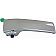 Help! By Dorman Interior Door Handle - Lever Plastic Silver Single - 93334