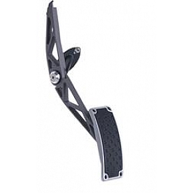 Clayton Machine Works Accelerator Pedal - Aluminum Gray - MCPP3