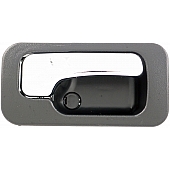 Help! By Dorman Interior Door Handle - Plastic Black Housing With Silver Lever Single - 92438
