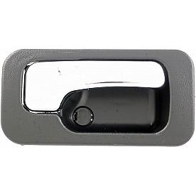 Help! By Dorman Interior Door Handle - Plastic Black Housing With Silver Lever Single - 92438