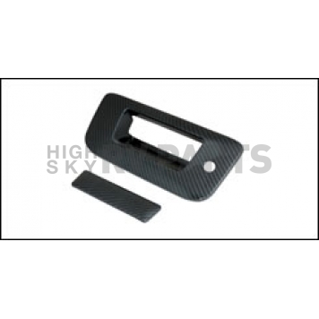 Paramount Automotive Tailgate Handle Cover - ABS Plastic Carbon Fiber - 640120CF