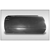 Harwood Fiberglass Door Full Fiberglass Black Single - 23011