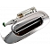 Help! By Dorman Exterior Door Handle - Plastic Silver Single - 91035