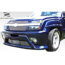 DuraFlex Bumper Cover Plain  Platinum Fiberglass - 103003