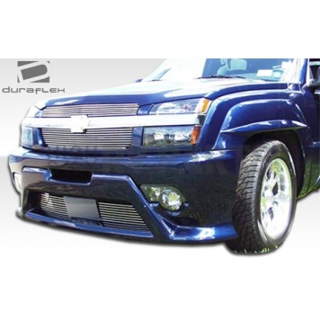 DuraFlex Bumper Cover Plain  Platinum Fiberglass - 103003