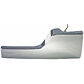 Help! By Dorman Interior Door Handle - Lever Plastic Silver Single - 82180