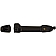 Help! By Dorman Exterior Door Handle - Plastic Black Handle With Silver Insert Single - 79823