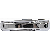 Help! By Dorman Exterior Door Handle - Plastic Silver Single - 91045