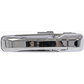 Help! By Dorman Exterior Door Handle - Plastic Silver Single - 91045