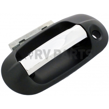 Help! By Dorman Exterior Door Handle - Plastic Silver Lever And Black Housing Single - 82186-2