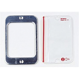 Peterson Mfg. Certificate Holder - Aluminum Frame Rectangular - B45